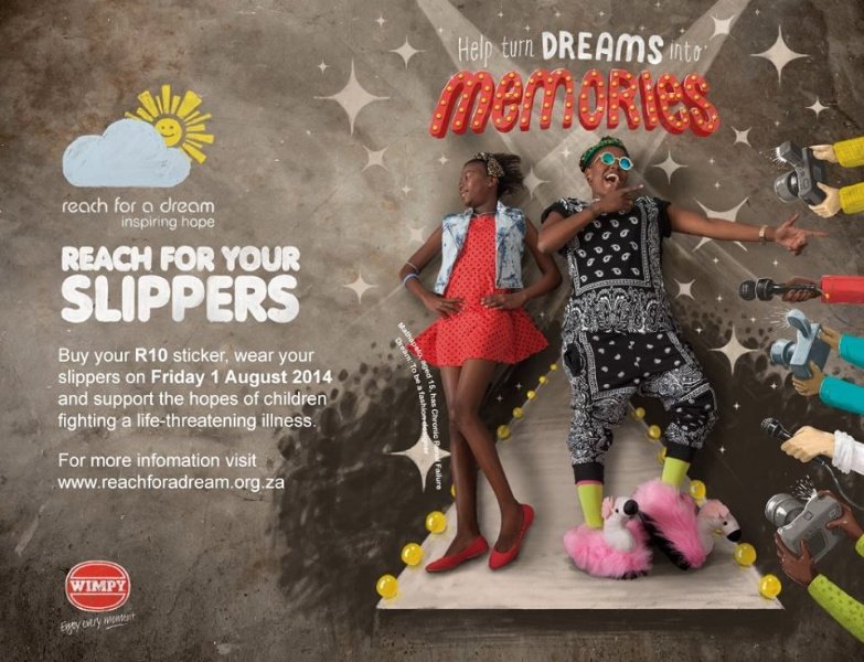 Reach For A Dream Wimpy Ad