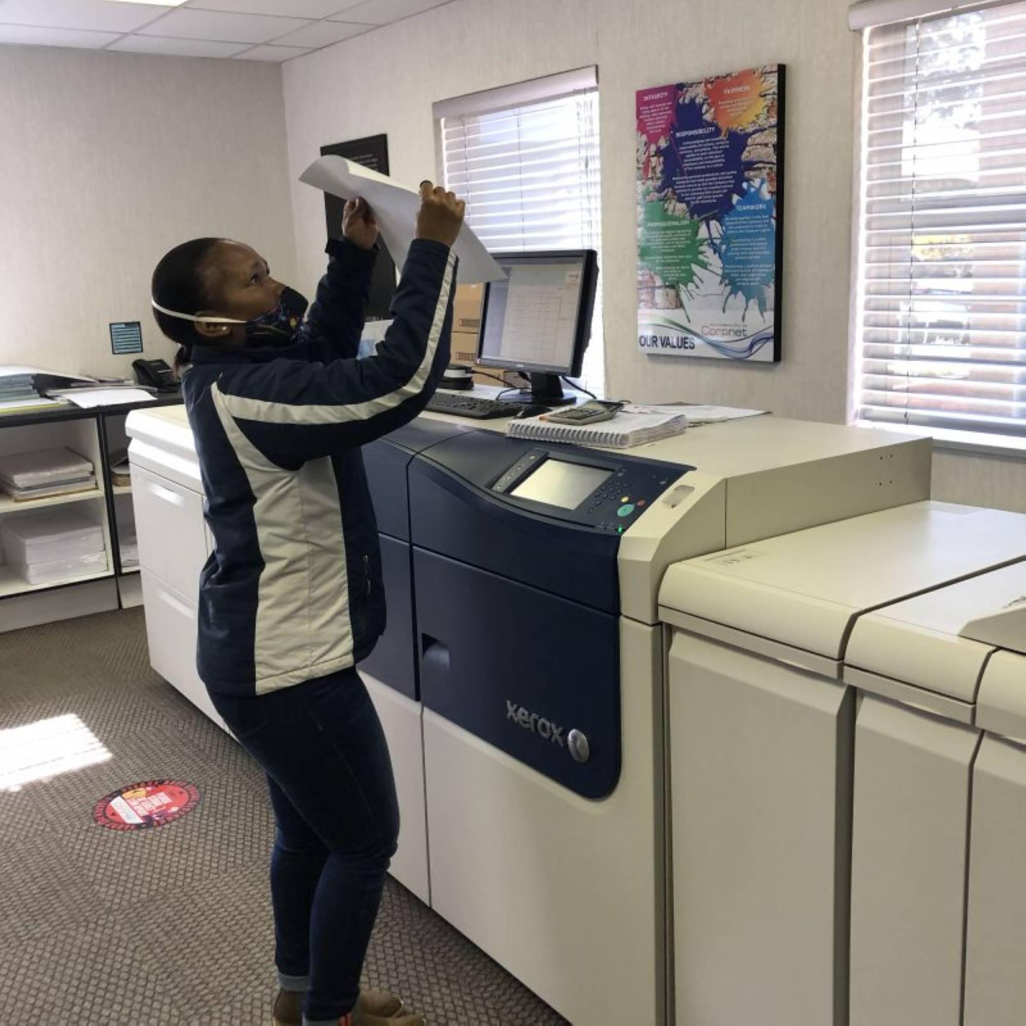 Corpnet Print Excellence's quick turn around times