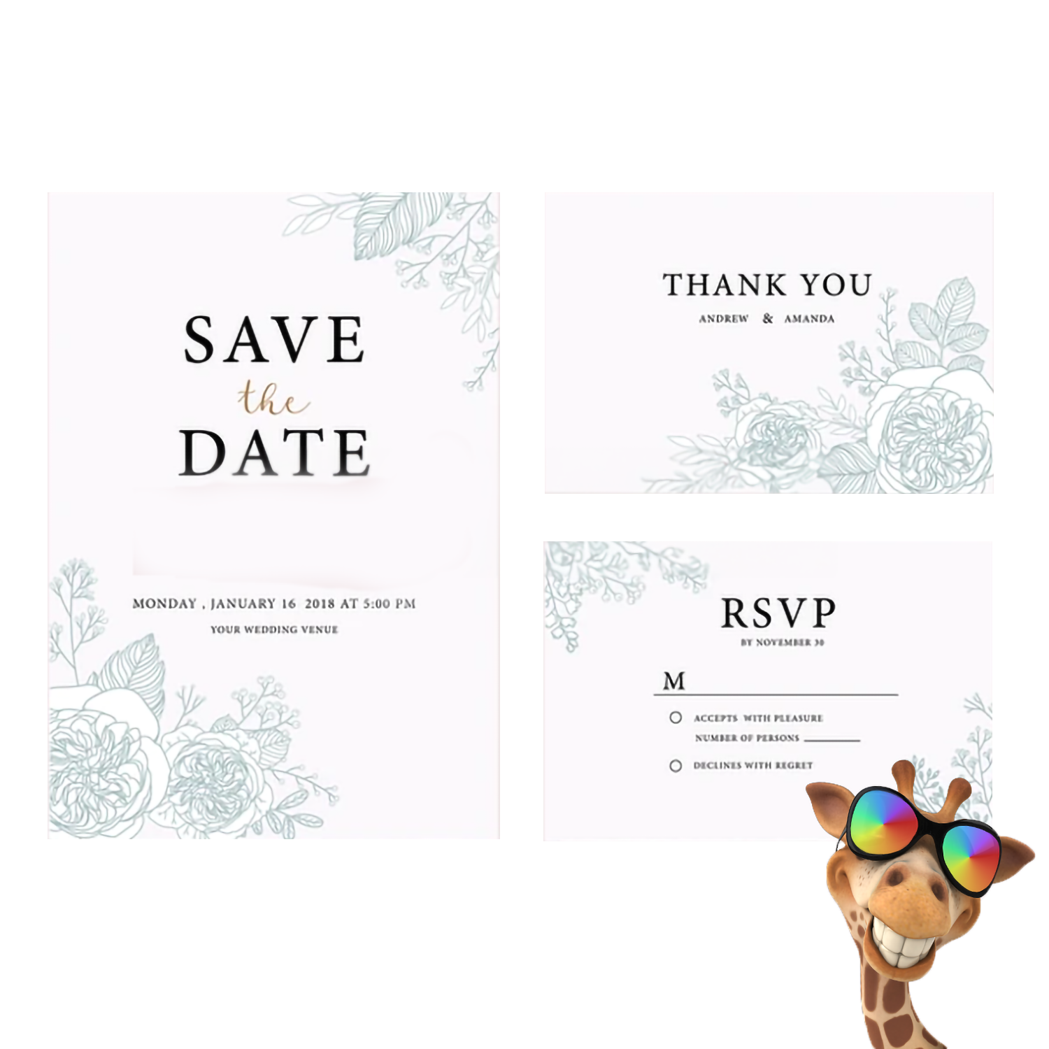 Invitations crafted by Corpnet Print Excellence