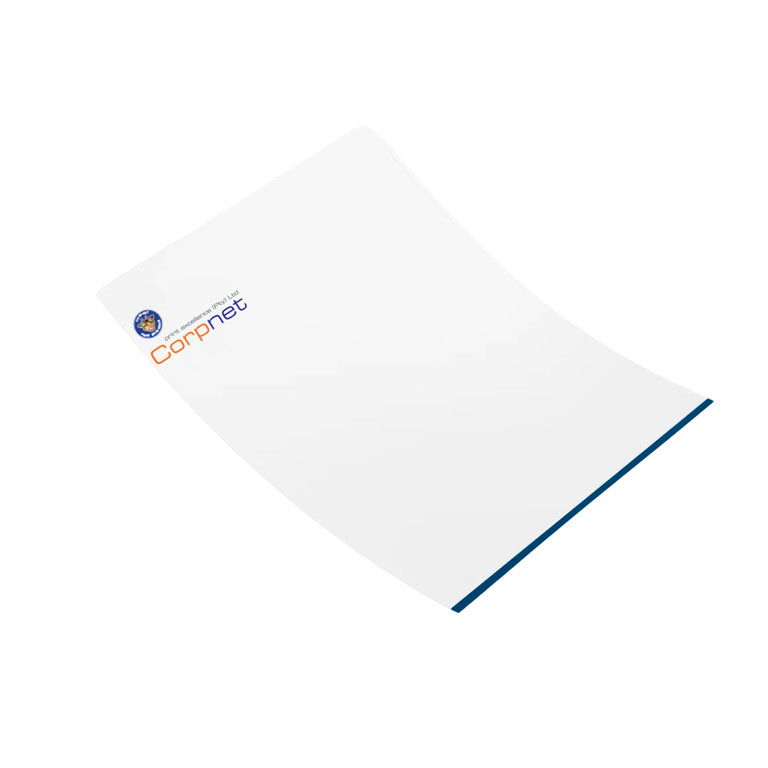 Company letterheads, crafted by Corpnet Print Excellence