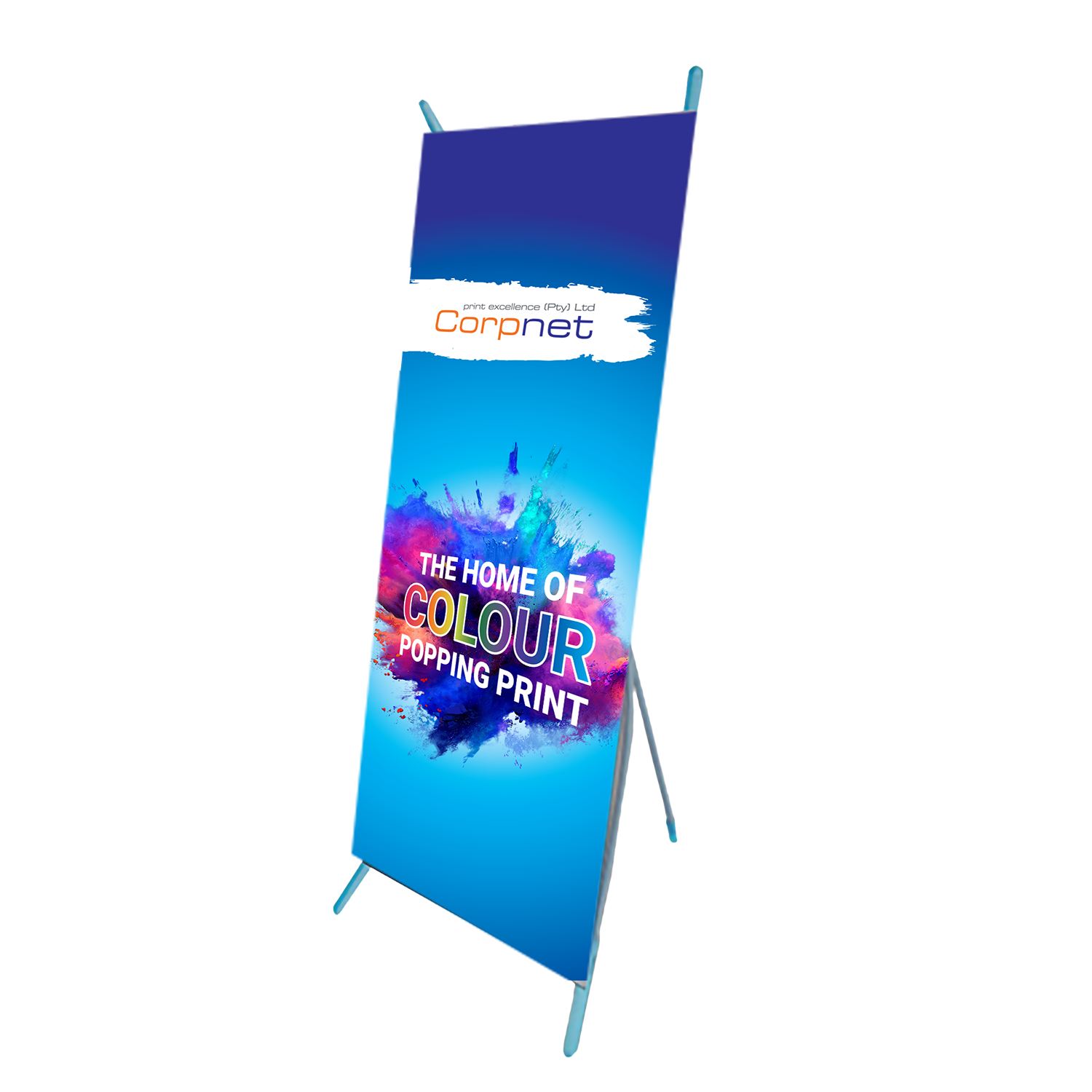 Mini X Banner crafted by Corpnet Print Excellence